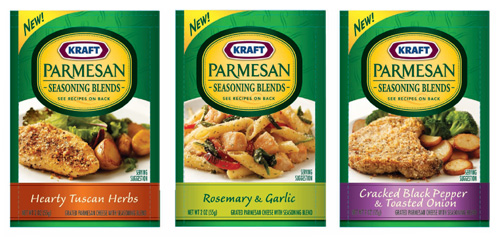 Kraft Parmesan Seasoning Blends 6 22 11 large New Kraft Parm Seasoning Packet Coupon!