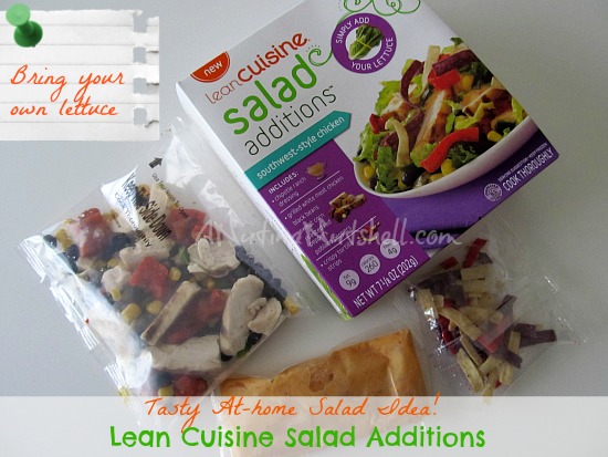 Lean Cuisine salad additions healthy lunch